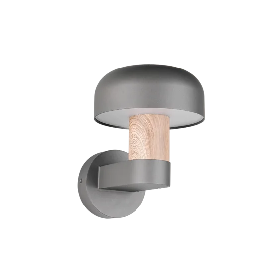 Fraser seinalamp, puiduimitatsioon, 24,5 cm, 19 cm, 25 cm, survealumiinium (262560135) - Valgustus Luminance'ilt