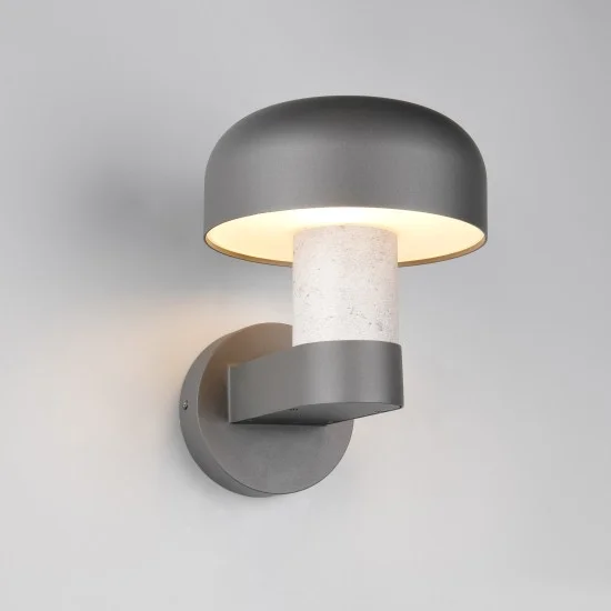 Fraser seinalamp, betooniimitatsioon, 24,5 cm, 19 cm, 25 cm, survealumiinium (262560178) - Valgustus Luminance'ilt