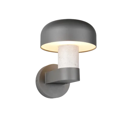 Fraser seinalamp, betooniimitatsioon, 24,5 cm, 19 cm, 25 cm, survealumiinium (262560178) - Valgustus Luminance'ilt