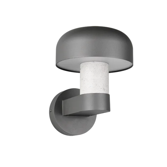 Fraser seinalamp, betooniimitatsioon, 24,5 cm, 19 cm, 25 cm, survealumiinium (262560178) - Valgustus Luminance'ilt