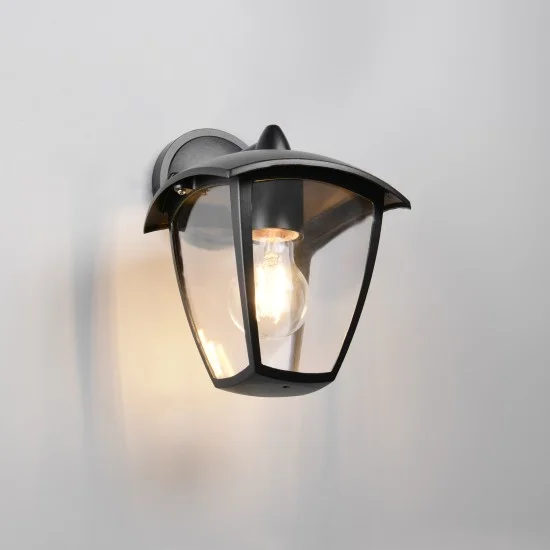 Venta seinalamp, matt must, 24 cm, 17 cm, 20 cm, survealumiinium (263260132) - Valgustus Luminance'ilt