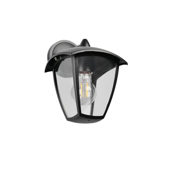 Venta seinalamp, matt must, 24 cm, 17 cm, 20 cm, survealumiinium (263260132) - Valgustus Luminance'ilt