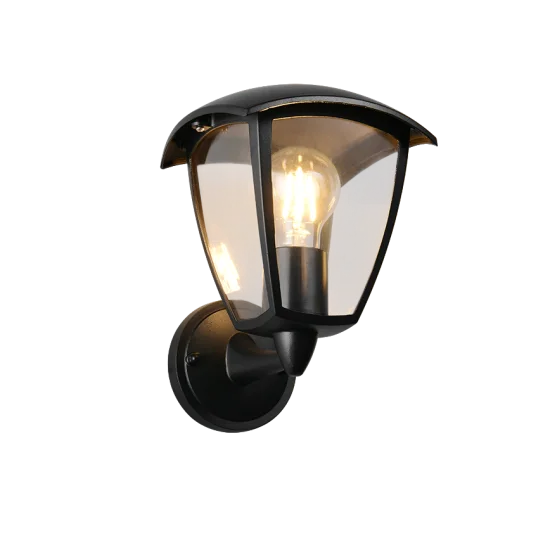 Venta seinalamp, matt must, 24 cm, 17 cm, 20 cm, survealumiinium (263260232) - Valgustus Luminance'ilt