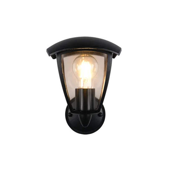 Venta seinalamp, matt must, 24 cm, 17 cm, 20 cm, survealumiinium (263260232) - Valgustus Luminance'ilt