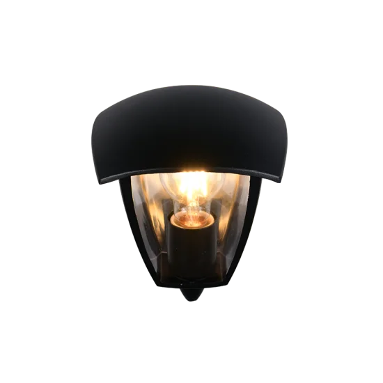 Venta seinalamp, matt must, 24 cm, 17 cm, 20 cm, survealumiinium (263260232) - Valgustus Luminance'ilt