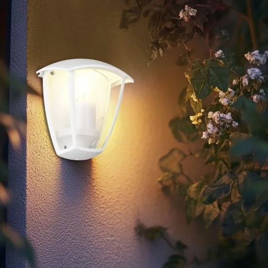 Venta seinalamp, matt valge, 20 cm - Valgustus Luminance'ilt