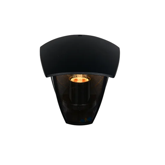 Venta seinalamp, matt must, 20 cm - Valgustus Luminance'ilt