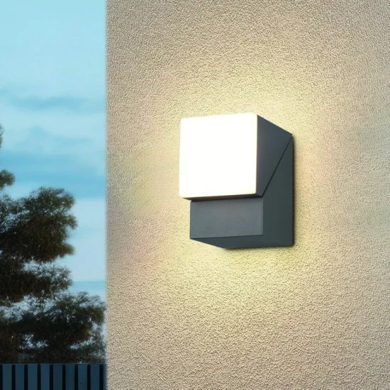 Avon seinalamp, antratsiit, 16 cm, 9 cm, 10,6 cm - Valgustus Luminance'ilt