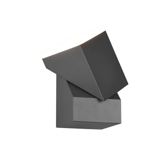 Avon seinalamp, antratsiit, 16 cm, 9 cm, 10,6 cm - Valgustus Luminance'ilt