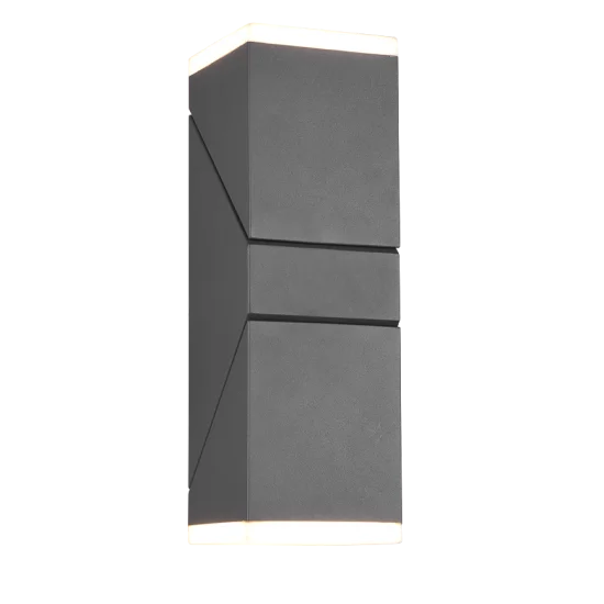 Avon seinalamp, antratsiit, 28 cm, 9 cm, 10,6 cm - Valgustus Luminance'ilt