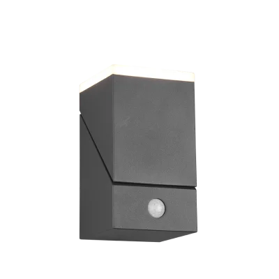 Avon seinalamp, antratsiit, 16 cm, 9 cm, 11 cm - Valgustus Luminance'ilt