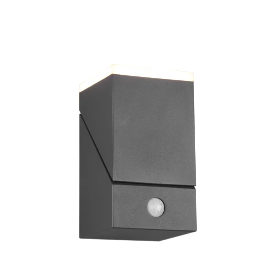 Avon seinalamp, antratsiit, 16 cm, 9 cm, 11 cm - Valgustus Luminance'ilt