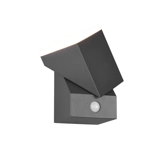 Avon seinalamp, antratsiit, 16 cm, 9 cm, 11 cm - Valgustus Luminance'ilt