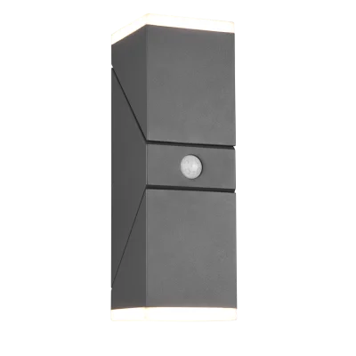 Avon seinalamp, antratsiit, 28 cm, 9 cm, 11 cm - Valgustus Luminance'ilt