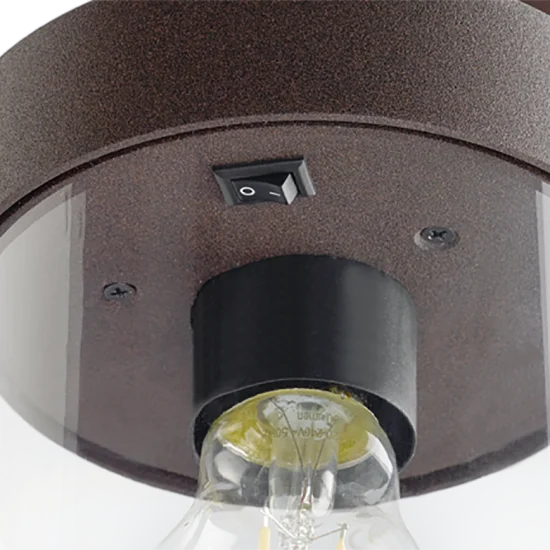 Sambesi pollarvalgusti, roostevärvi, 100 cm - Valgustus Luminance'ilt