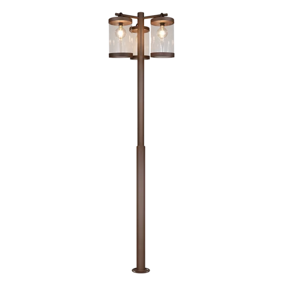 Sambesi pollarvalgusti, roostevärvi, 240 cm - Valgustus Luminance'ilt