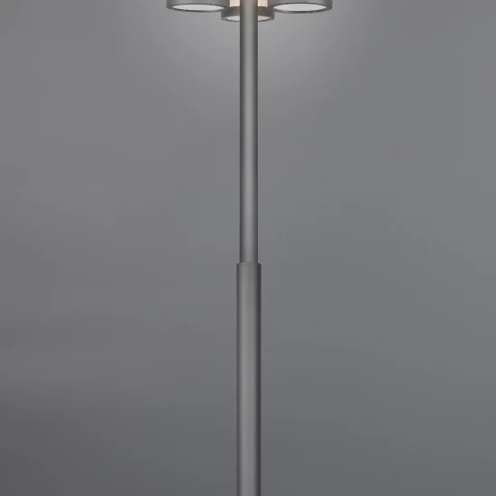 Sambesi pollarvalgusti, antratsiit, 240 cm - Valgustus Luminance'ilt