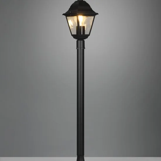 Livenza pollarvalgusti, matt must, 100 cm - Valgustus Luminance'ilt