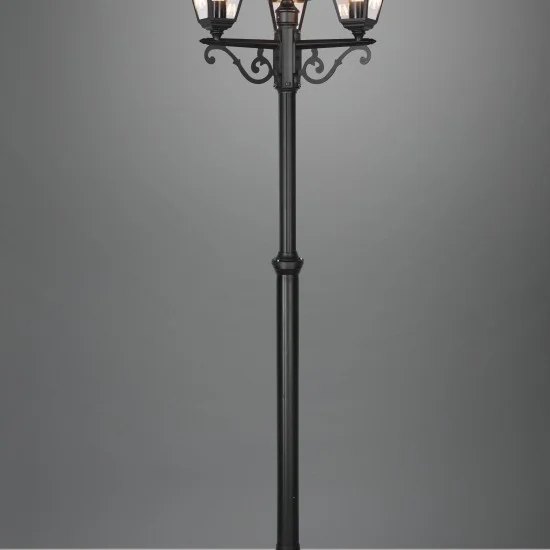 Livenza pollarvalgusti, matt must, 200 cm - Valgustus Luminance'ilt