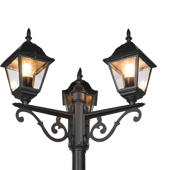 Livenza pollarvalgusti, matt must, 200 cm - Valgustus Luminance'ilt