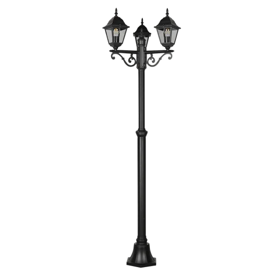 Livenza pollarvalgusti, matt must, 200 cm - Valgustus Luminance'ilt