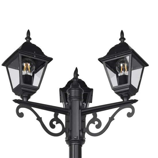 Livenza pollarvalgusti, matt must, 200 cm - Valgustus Luminance'ilt