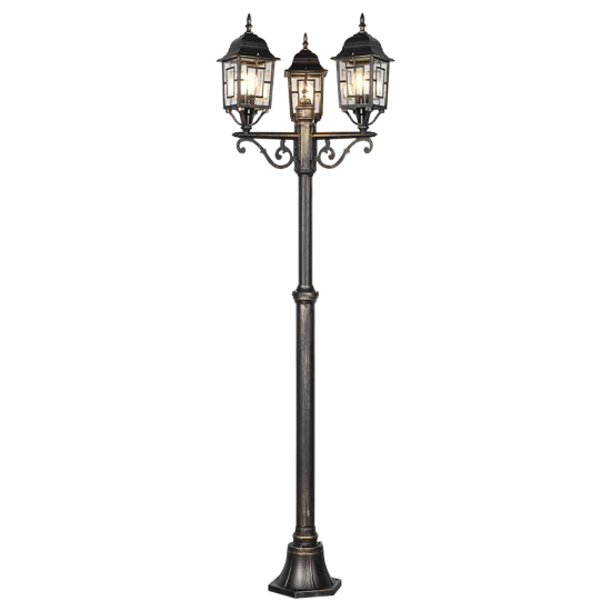 Volturno pollarvalgusti, antiikrooste, 200 cm - Valgustus Luminance'ilt