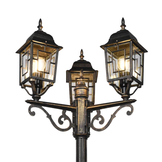 Volturno pollarvalgusti, antiikrooste, 200 cm - Valgustus Luminance'ilt