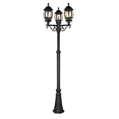 Elvo pole, black mat, 240 cm - Lighting by Luminance