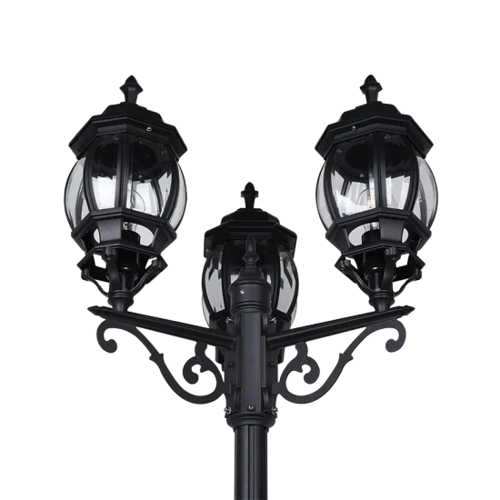 Elvo pollarvalgusti, matt must, 240 cm - Valgustus Luminance'ilt