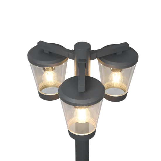 Cavado pollarvalgusti, antratsiit, 220 cm - Valgustus Luminance'ilt