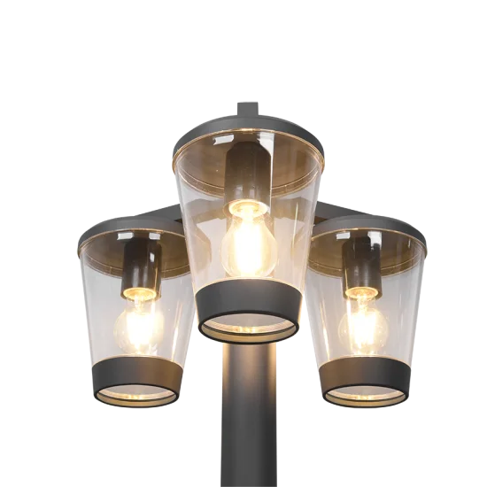 Cavado pollarvalgusti, antratsiit, 220 cm - Valgustus Luminance'ilt