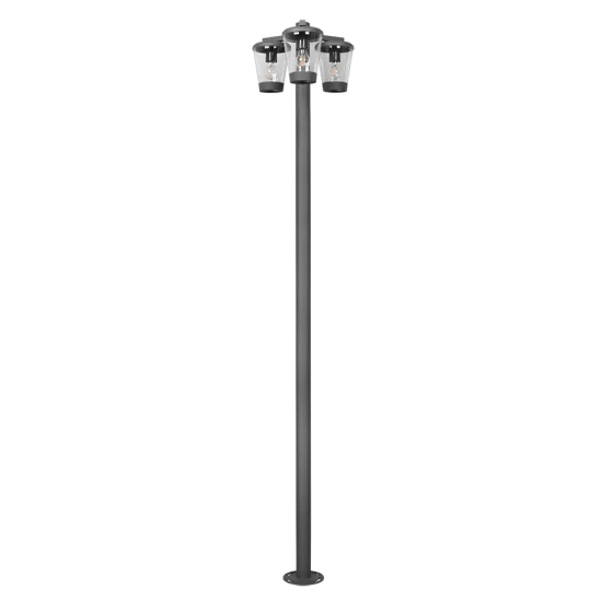 Cavado pollarvalgusti, antratsiit, 220 cm - Valgustus Luminance'ilt