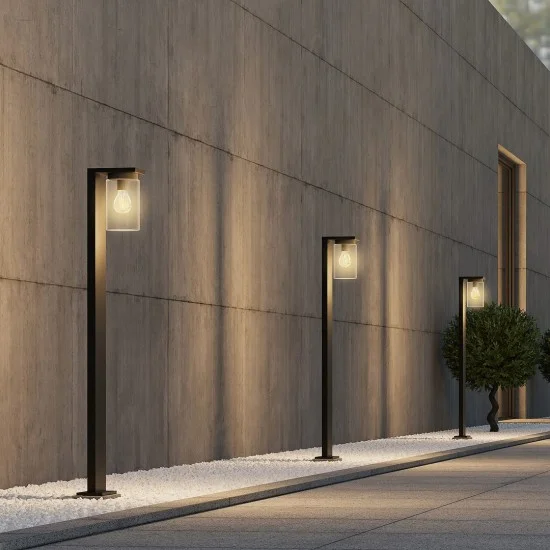 Ardila pollarvalgusti, matt must, 100 cm - Valgustus Luminance'ilt