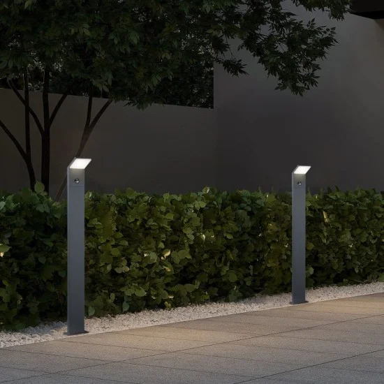 Pearl pollarvalgusti, antratsiit, 100 cm, 14 cm, 12,5 cm, survealumiinium (421169142) - Valgustus Luminance'ilt