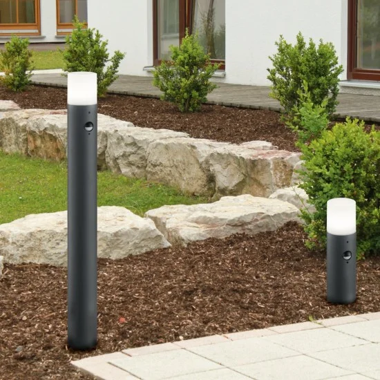 Hoosic pollarvalgusti, antratsiit, 80 cm, survealumiinium (422260142) - Valgustus Luminance'ilt