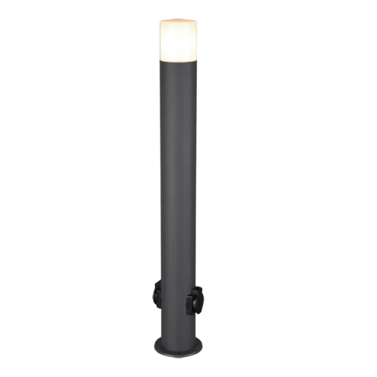 Hoosic pollarvalgusti, antratsiit, 80 cm, survealumiinium (424067142) - Valgustus Luminance'ilt