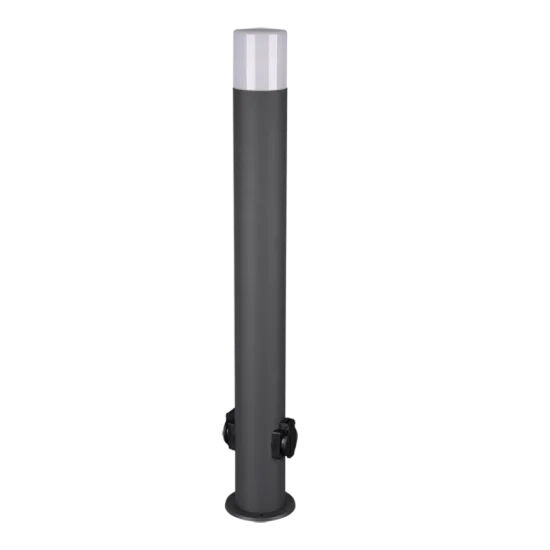 Hoosic pollarvalgusti, antratsiit, 80 cm, survealumiinium (424067142) - Valgustus Luminance'ilt