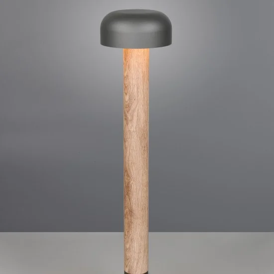 Fraser pollarvalgusti, puiduimitatsioon, 84,5 cm - Valgustus Luminance'ilt