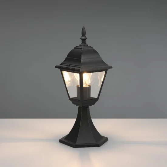 Livenza pollarvalgusti, matt must, 39,5 cm - Valgustus Luminance'ilt