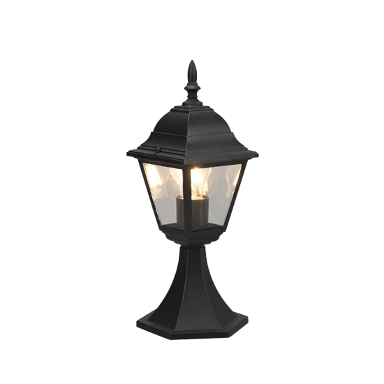 Livenza pollarvalgusti, matt must, 39,5 cm - Valgustus Luminance'ilt