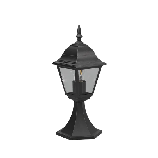 Livenza pollarvalgusti, matt must, 39,5 cm - Valgustus Luminance'ilt