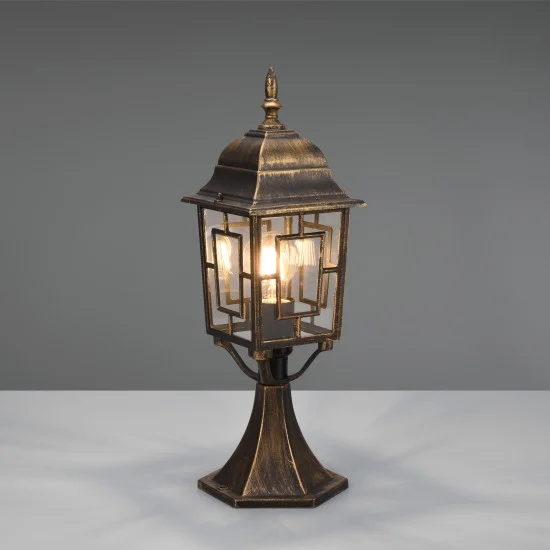 Volturno pollarvalgusti, antiikrooste, 47,5 cm - Valgustus Luminance'ilt