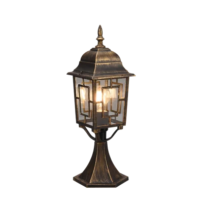 Volturno столбик, античная ржавчина, 47,5 см - Освещение от Luminance