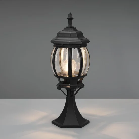 Elvo pollarvalgusti, matt must, 49 cm - Valgustus Luminance'ilt