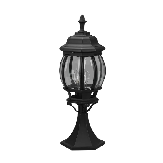 Elvo pollarvalgusti, matt must, 49 cm - Valgustus Luminance'ilt