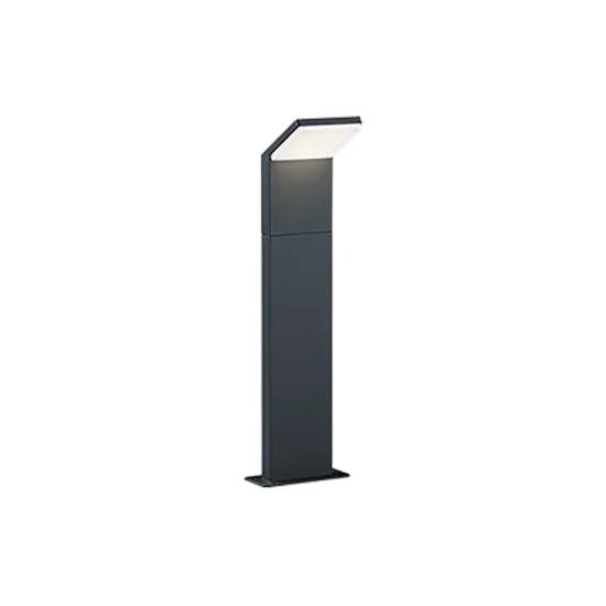 Pearl pollarvalgusti, antratsiit, 50 cm, 14 cm, 12,5 cm, survealumiinium (521160142) - Valgustus Luminance'ilt