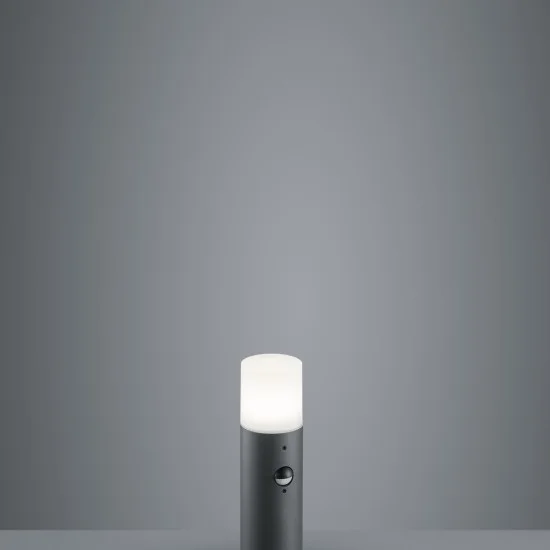 Hoosic pollarvalgusti, antratsiit, 30 cm, survealumiinium (522260142) - Valgustus Luminance'ilt