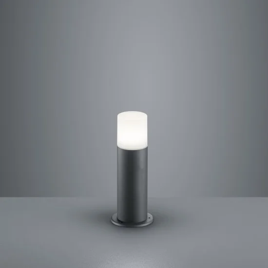 Hoosic pollarvalgusti, antratsiit, 30 cm, survealumiinium (524060142) - Valgustus Luminance'ilt