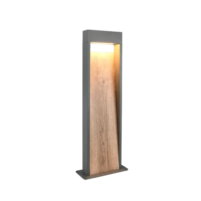 Salmon pole, wood imitation, 60 cm - Lighting by Luminance